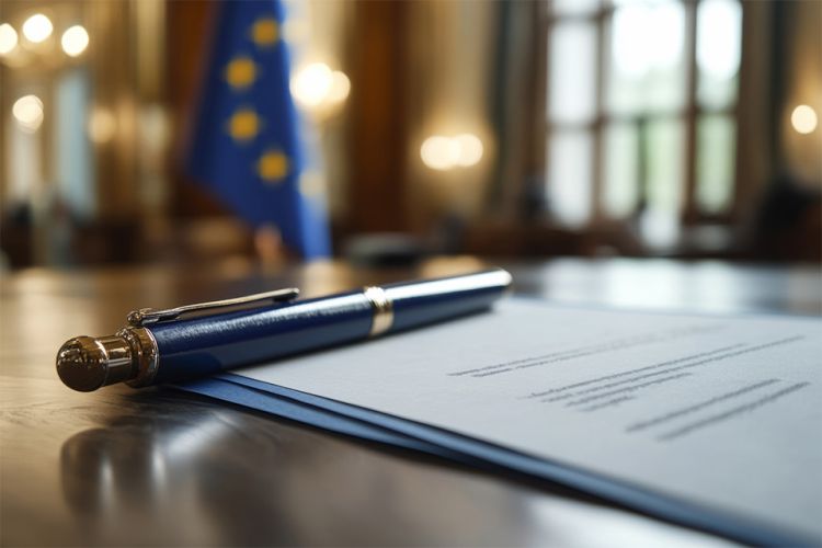 Foto: Dokument und Kugelschreiber